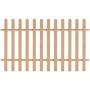 Valla de estacas de jardín de WPC 200x120 cm by , fenced with pickets - Ref: Foro24-42825, Price: 94,74 €, Discount: %