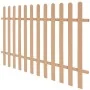 Valla de estacas de jardín de WPC 200x120 cm by , fenced with pickets - Ref: Foro24-42825, Price: 94,74 €, Discount: %