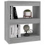 Estantería/divisor de espacios color gris Sonoma 60x30x72 cm de , Librerías y estanterías - Ref: Foro24-813600, Precio: 41,53...