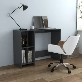 Escritorio notebook madera contrachapada gris 102,5x35x75 cm von , Schreibtische - Ref: Foro24-808343, Preis: 68,07 €, Rabatt: %