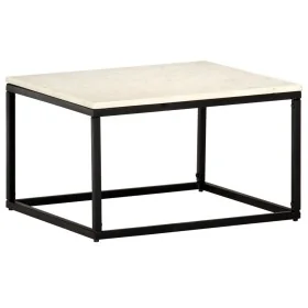 Mesa de centro piedra real textura de mármol blanco 60x60x35 cm von , Couchtisch - Ref: Foro24-286439, Preis: 87,51 €, Rabatt: %