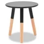 Set de mesas auxiliares 2 unidades madera maciza de pino negro by , Side tables - Ref: Foro24-244735, Price: 67,57 €, Discoun...