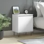 Mesita de noche madera de ingeniería blancp 40x30x50 cm by , Nightstands - Ref: Foro24-826828, Price: 36,61 €, Discount: %