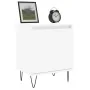 Mesita de noche madera de ingeniería blancp 40x30x50 cm by , Nightstands - Ref: Foro24-826828, Price: 36,61 €, Discount: %