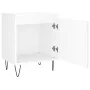 Mesita de noche madera de ingeniería blancp 40x30x50 cm by , Nightstands - Ref: Foro24-826828, Price: 36,61 €, Discount: %