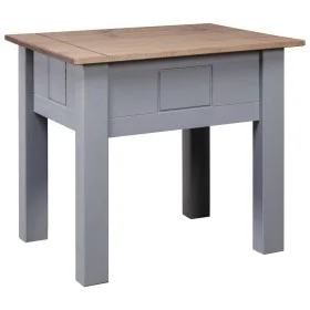 Mesita de noche madera pino estilo Panamá gris 50,5x50,5x52,5cm von , Nachttische - Ref: Foro24-282674, Preis: 44,37 €, Rabat...