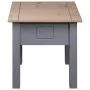 Mesita de noche madera pino estilo Panamá gris 50,5x50,5x52,5cm de , Mesitas de noche - Ref: Foro24-282674, Precio: 44,37 €, ...