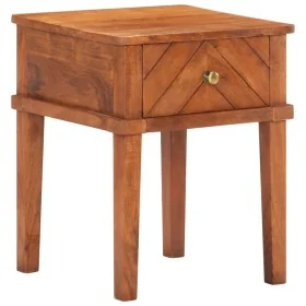 Mesita de noche de madera maciza de acacia 40x40x50 cm de , Mesitas de noche - Ref: Foro24-286575, Precio: 104,27 €, Descuent...