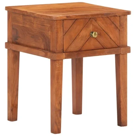 Mesita de noche de madera maciza de acacia 40x40x50 cm by , Nightstands - Ref: Foro24-286575, Price: 104,27 €, Discount: %