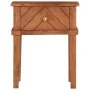 Mesita de noche de madera maciza de acacia 40x40x50 cm by , Nightstands - Ref: Foro24-286575, Price: 104,27 €, Discount: %