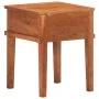 Mesita de noche de madera maciza de acacia 40x40x50 cm by , Nightstands - Ref: Foro24-286575, Price: 104,27 €, Discount: %