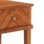 Mesita de noche de madera maciza de acacia 40x40x50 cm by , Nightstands - Ref: Foro24-286575, Price: 104,27 €, Discount: %