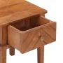 Mesita de noche de madera maciza de acacia 40x40x50 cm by , Nightstands - Ref: Foro24-286575, Price: 104,27 €, Discount: %