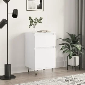 Aparador madera de ingeniería blanco 40x35x70 cm de , Aparadores - Ref: Foro24-831148, Precio: 48,68 €, Descuento: %