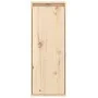 Armario de pared de madera maciza de pino 30x30x80 cm de , Estantes y estanterías - Ref: Foro24-813495, Precio: 56,80 €, Desc...