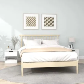 Mesitas de noche 2 uds madera contrachapada color blanco by , Nightstands - Ref: Foro24-811251, Price: 71,81 €, Discount: %