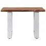 Mesa de centro borde natural madera maciza acacia 60x60x40 cm by , Coffee table - Ref: Foro24-247826, Price: 96,75 €, Discoun...