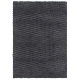 Alfombra rectangular algodón gris antracita 80x160 cm de , Alfombras - Ref: Foro24-345115, Precio: 48,00 €, Descuento: %
