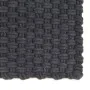 Alfombra rectangular algodón gris antracita 80x160 cm de , Alfombras - Ref: Foro24-345115, Precio: 48,00 €, Descuento: %
