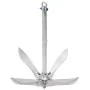 Ancla plegable hierro fundido galvanizado caliente plata 12 kg by , Anchors - Ref: Foro24-94274, Price: 123,58 €, Discount: %