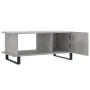 Mesa de centro madera contrachapada gris hormigón 90x50x40 cm by , Coffee table - Ref: Foro24-829512, Price: 61,03 €, Discoun...