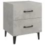 Mesitas de noche 2 unidades gris hormigón 40x35x47,5 cm de , Mesitas de noche - Ref: Foro24-811997, Precio: 83,95 €, Descuent...