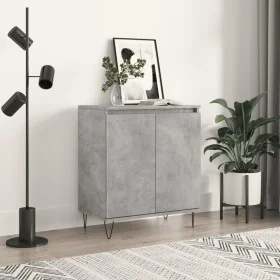 Aparador de madera contrachapada gris hormigón 60x35x70 cm von , Sideboards - Ref: Foro24-827160, Preis: 69,07 €, Rabatt: %
