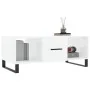 Mesa de centro madera contrachapada blanco brillo 102x50x40 cm by , Coffee table - Ref: Foro24-829326, Price: 59,60 €, Discou...