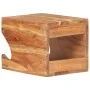 Soporte para bicicletas de pared madera de acacia 35x25x25 cm de , Portabicicletas para vehículos - Ref: Foro24-320479, Preci...