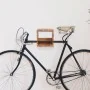 Soporte para bicicletas de pared madera de acacia 35x25x25 cm de , Portabicicletas para vehículos - Ref: Foro24-320479, Preci...