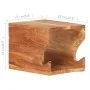 Soporte para bicicletas de pared madera de acacia 35x25x25 cm de , Portabicicletas para vehículos - Ref: Foro24-320479, Preci...