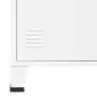 Estantería industrial acero blanco 80x32x180 cm de , Librerías y estanterías - Ref: Foro24-339632, Precio: 155,44 €, Descuent...