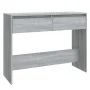 Mesa consola madera de ingeniería gris Sonoma 100x35x76,5 cm by , Side tables - Ref: Foro24-813036, Price: 58,83 €, Discount: %