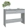 Mesa consola madera de ingeniería gris Sonoma 100x35x76,5 cm by , Side tables - Ref: Foro24-813036, Price: 58,83 €, Discount: %