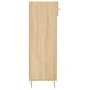 Zapatero madera de ingeniería roble Sonoma 60x35x105 cm de , Armarios y almacenamiento - Ref: Foro24-829599, Precio: 78,73 €,...