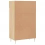 Zapatero madera de ingeniería roble Sonoma 60x35x105 cm de , Armarios y almacenamiento - Ref: Foro24-829599, Precio: 78,73 €,...