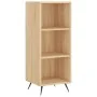 Estantería madera de ingeniería roble Sonoma 34,5x32,5x90 cm de , Aparadores - Ref: Foro24-828703, Precio: 40,16 €, Descuento: %