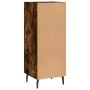Aparador madera de ingeniería roble ahumado 34,5x34x90 cm de , Aparadores - Ref: Foro24-828625, Precio: 74,52 €, Descuento: %
