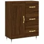Aparador de madera de ingeniería marrón roble 69,5x34x90 cm by , Sideboards - Ref: Foro24-830243, Price: 76,82 €, Discount: %