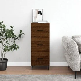 Aparador madera de ingeniería marrón roble 34,5x34x90 cm von , Sideboards - Ref: Foro24-828627, Preis: 74,00 €, Rabatt: %