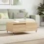 Mesa de centro madera contrachapada roble Sonoma 90x50x36,5 cm by , Coffee table - Ref: Foro24-830799, Price: 68,29 €, Discou...