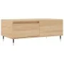 Mesa de centro madera contrachapada roble Sonoma 90x50x36,5 cm by , Coffee table - Ref: Foro24-830799, Price: 68,29 €, Discou...