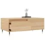 Mesa de centro madera contrachapada roble Sonoma 90x50x36,5 cm by , Coffee table - Ref: Foro24-830799, Price: 68,29 €, Discou...