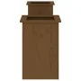 Banco con jardineras madera pino marrón miel 184,5x39,5x56,5 cm de , Bancos de jardín - Ref: Foro24-825173, Precio: 146,36 €,...