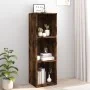 Estantería/mueble de TV madera roble ahumado 36x30x114 cm de , Librerías y estanterías - Ref: Foro24-826655, Precio: 47,34 €,...