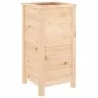 Jardinera madera maciza de pino 40x40x78 cm de , Maceteros y jardineras - Ref: Foro24-825275, Precio: 78,71 €, Descuento: %