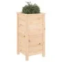 Jardinera madera maciza de pino 40x40x78 cm de , Maceteros y jardineras - Ref: Foro24-825275, Precio: 78,71 €, Descuento: %