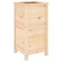 Jardinera madera maciza de pino 40x40x78 cm de , Maceteros y jardineras - Ref: Foro24-825275, Precio: 78,71 €, Descuento: %