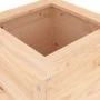 Jardinera madera maciza de pino 40x40x78 cm de , Maceteros y jardineras - Ref: Foro24-825275, Precio: 78,71 €, Descuento: %