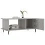 Mesa de centro madera contrachapada gris Sonoma 90x50x40 cm by , Coffee table - Ref: Foro24-829506, Price: 46,69 €, Discount: %